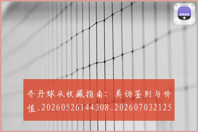 乔丹球衣收藏指南：真伪鉴别与价值_20260526144308_20260703212536